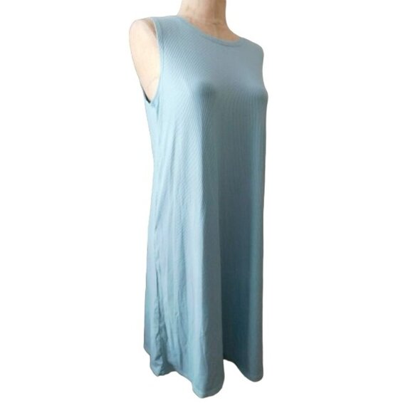 32 Degrees Size S Small Mint Ribbed Soft Tank Style Dress NWT - Picture 2 of 2